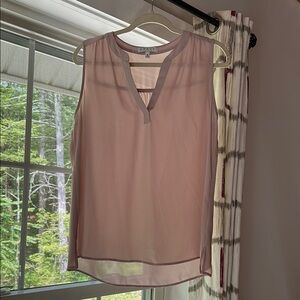 Elegant Pink Sleeveless Top